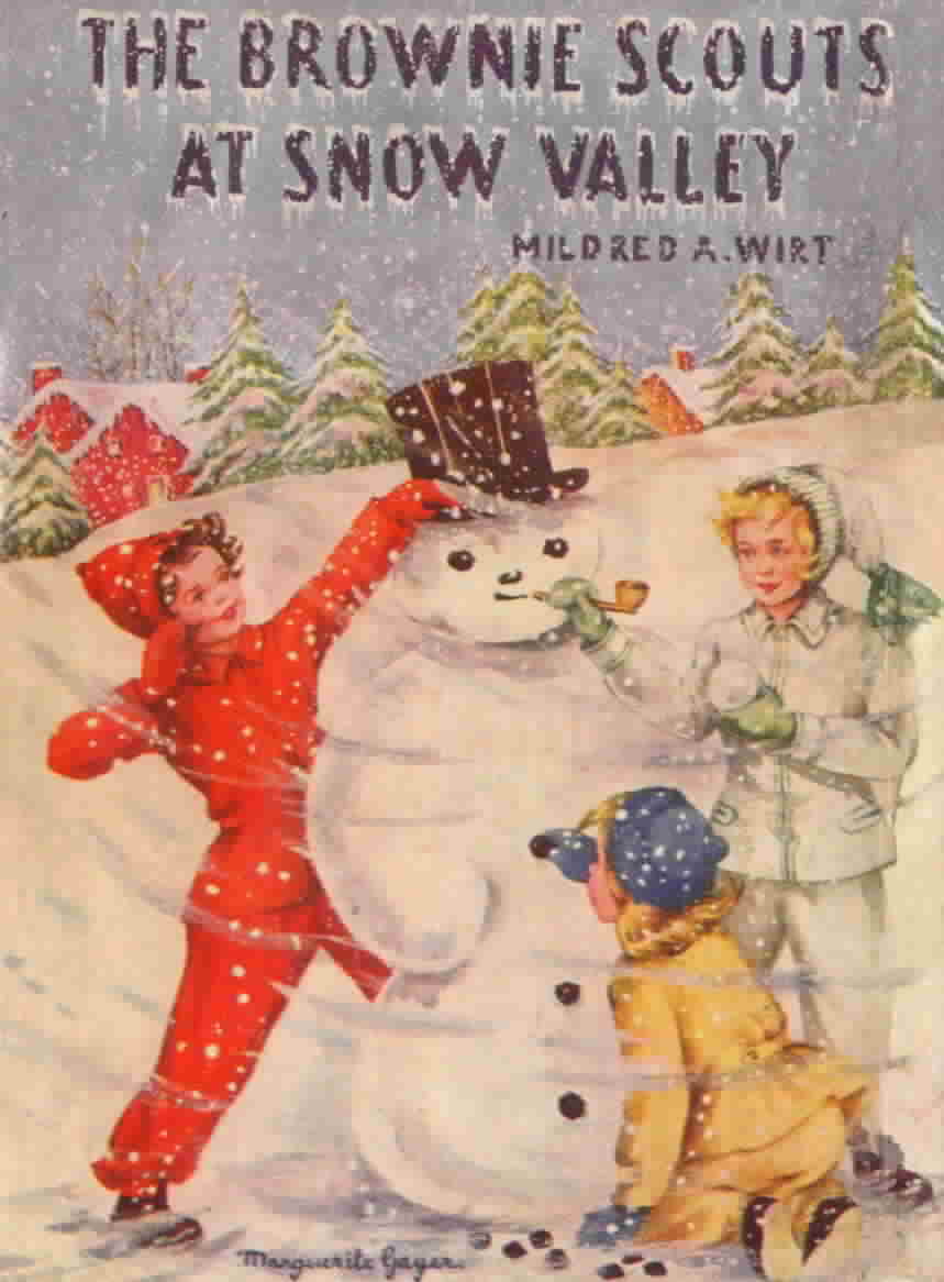 The Brownie Scouts at Snow Valley